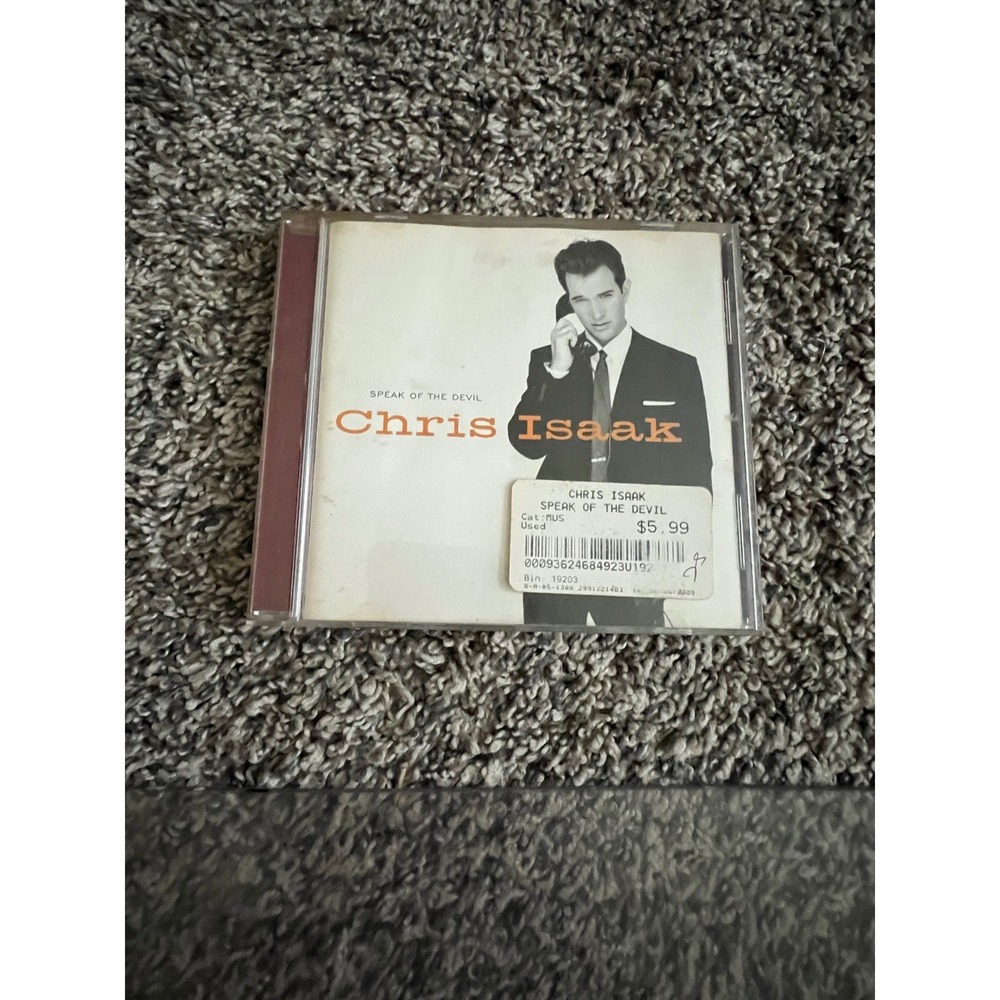 Chris Isaak Speak of the Devil CD 1998 Reprise Records 9 46849-2 Rock Pop Music